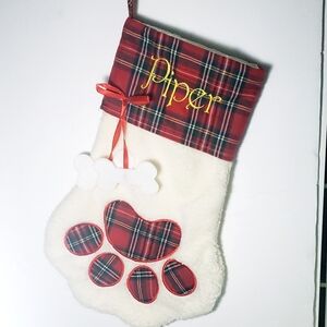 Personalized Pet Xmas Stocking - PIPER